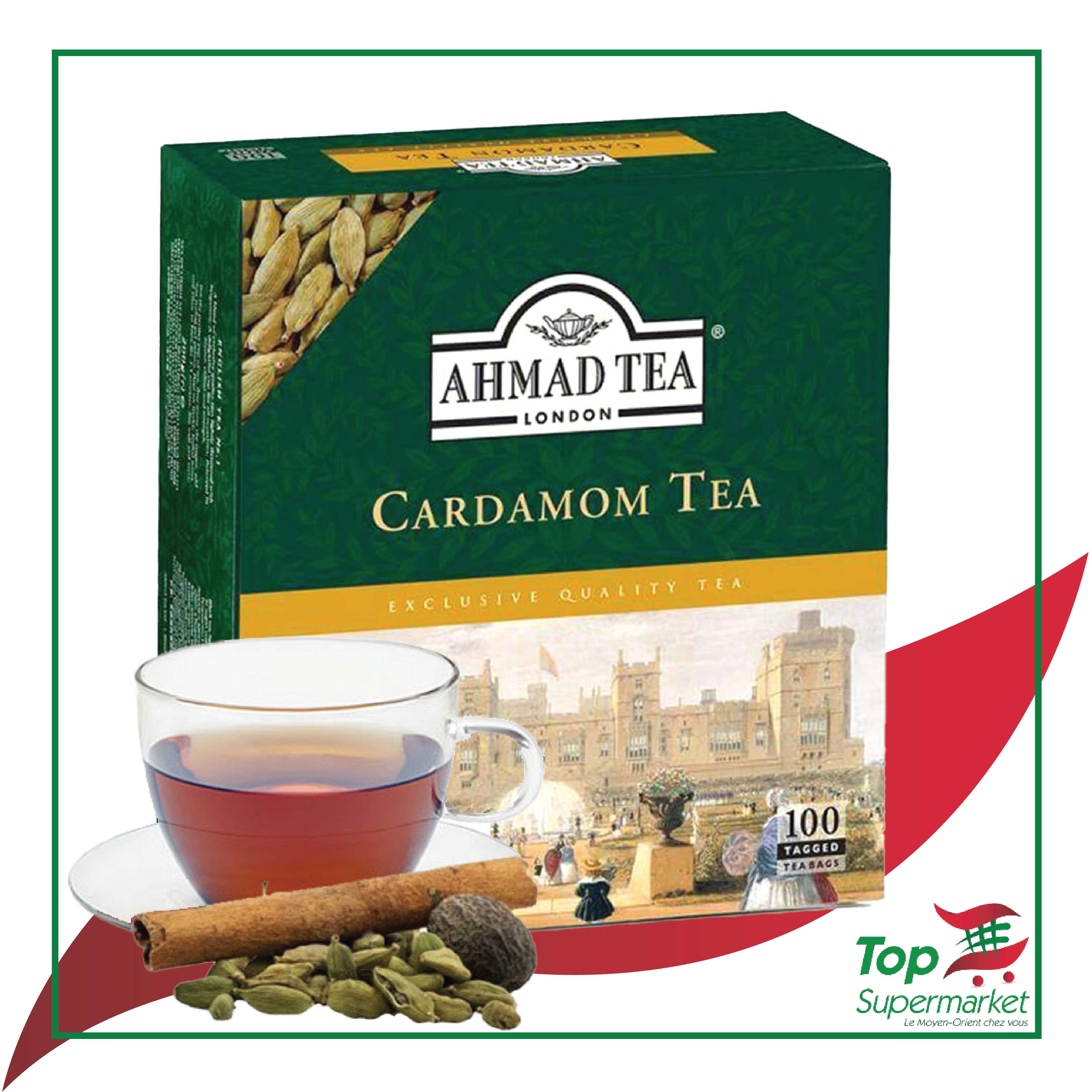 Ahmad Tea au cardamome x100 sachets